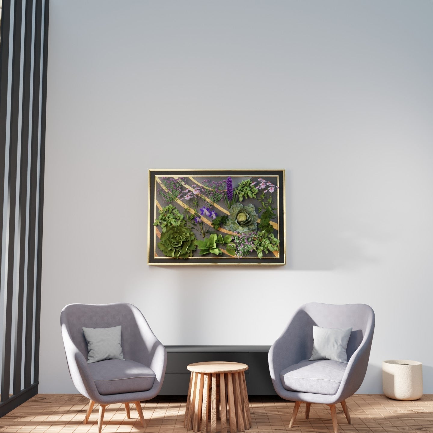 Art Garden in Living Room